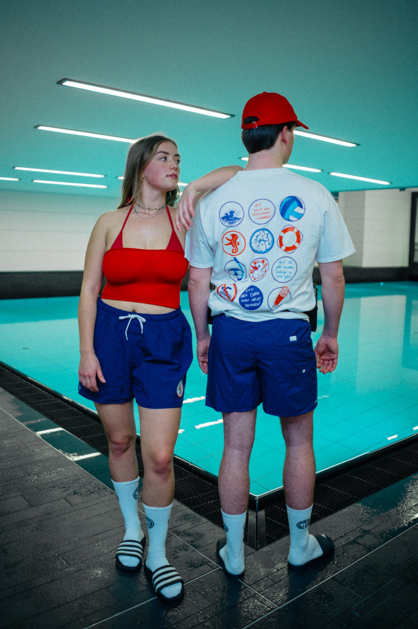 Badeshorts- dunkelblau
